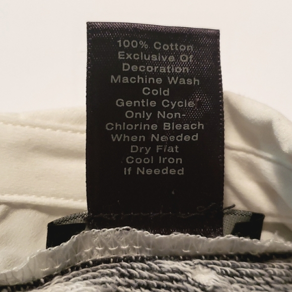 Ann Taylor Twofer Collared Petite SZ Small Sweater Black Cream - Picture 8 of 8